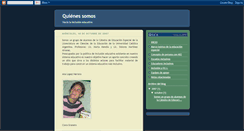 Desktop Screenshot of grupoquienessomos.blogspot.com