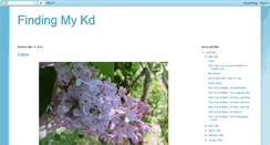 Desktop Screenshot of findingmykd.blogspot.com