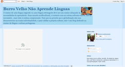 Desktop Screenshot of burrovelhonaoaprendelinguas.blogspot.com