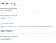 Tablet Screenshot of koalasoftmx.blogspot.com
