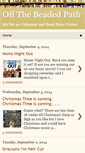 Mobile Screenshot of offthebeadedpath.blogspot.com