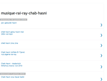 Tablet Screenshot of musique-rai-ray-chab-hasni.blogspot.com