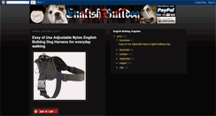 Desktop Screenshot of english-bulldog-dog-breed-store.blogspot.com