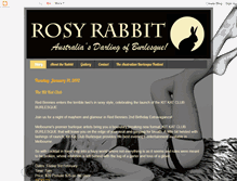 Tablet Screenshot of missrosyrabbit.blogspot.com
