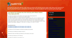 Desktop Screenshot of apnadesitv-net.blogspot.com