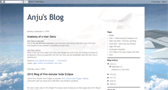 Desktop Screenshot of anjusaksena.blogspot.com