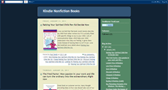 Desktop Screenshot of kindlenonfictionbooks.blogspot.com
