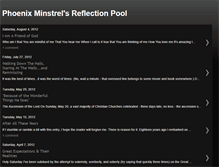 Tablet Screenshot of phoenixminstrel.blogspot.com
