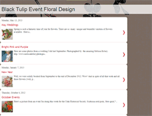 Tablet Screenshot of blacktulipevent.blogspot.com