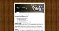 Desktop Screenshot of ellugardelfuego.blogspot.com