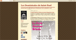 Desktop Screenshot of lesdominicales.blogspot.com