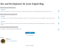 Tablet Screenshot of dev-and-his-elephants-ibjuniorenglish.blogspot.com
