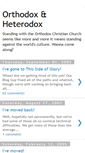 Mobile Screenshot of orthodox-heterodox.blogspot.com