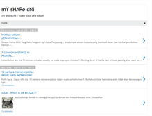 Tablet Screenshot of mysharecni.blogspot.com