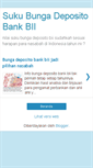 Mobile Screenshot of bunga-deposito-bank-bii.blogspot.com