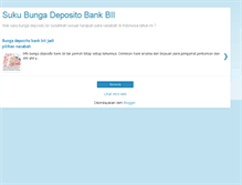 Tablet Screenshot of bunga-deposito-bank-bii.blogspot.com