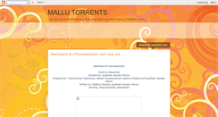 Desktop Screenshot of mallutorrent.blogspot.com