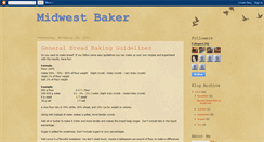 Desktop Screenshot of midwestbaker.blogspot.com