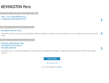 Tablet Screenshot of kevingston-peru.blogspot.com