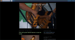 Desktop Screenshot of festivalbaixobrasil.blogspot.com