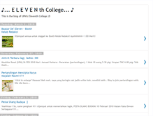 Tablet Screenshot of eleventhcollege.blogspot.com