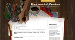 Desktop Screenshot of desdeunsofadepamplona.blogspot.com
