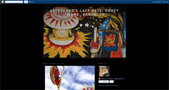 Desktop Screenshot of lastdaysofastroland.blogspot.com