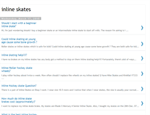 Tablet Screenshot of inline-skates4.blogspot.com