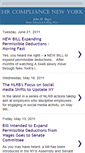 Mobile Screenshot of hrcomplianceny.blogspot.com