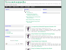 Tablet Screenshot of greenwannabe.blogspot.com