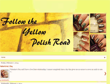 Tablet Screenshot of followtheyellowpolishroad.blogspot.com