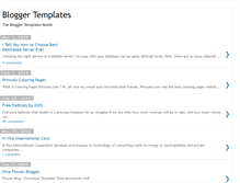 Tablet Screenshot of bloggerfreetemplate.blogspot.com