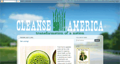 Desktop Screenshot of cleanseamerica.blogspot.com