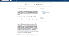 Desktop Screenshot of biopatisvindel.blogspot.com