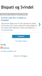 Mobile Screenshot of biopatisvindel.blogspot.com