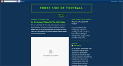 Desktop Screenshot of funnysideoffootball.blogspot.com