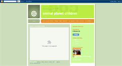 Desktop Screenshot of animalplanetchildren.blogspot.com