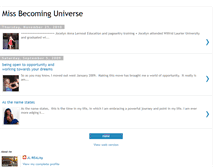 Tablet Screenshot of missbecominguniverse.blogspot.com