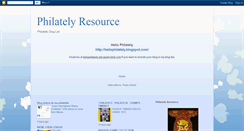Desktop Screenshot of philatelyresource.blogspot.com