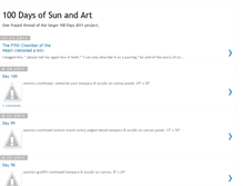 Tablet Screenshot of 100daysofsun.blogspot.com