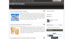 Desktop Screenshot of healthforhuman.blogspot.com