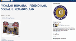 Desktop Screenshot of humaira-batam.blogspot.com