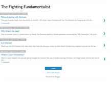 Tablet Screenshot of fightingfundamentalist.blogspot.com