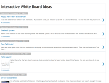 Tablet Screenshot of interactivewhiteboardideas.blogspot.com