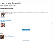Tablet Screenshot of iwannabeasupamodel.blogspot.com