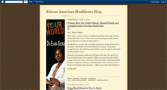 Desktop Screenshot of africanamericanhealthcare.blogspot.com