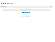 Tablet Screenshot of jorge-paucar.blogspot.com