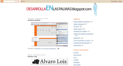 Desktop Screenshot of desarrollaenlaspalmas.blogspot.com