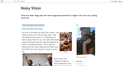 Desktop Screenshot of holeyvision.blogspot.com