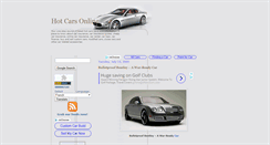 Desktop Screenshot of hotcars-online.blogspot.com